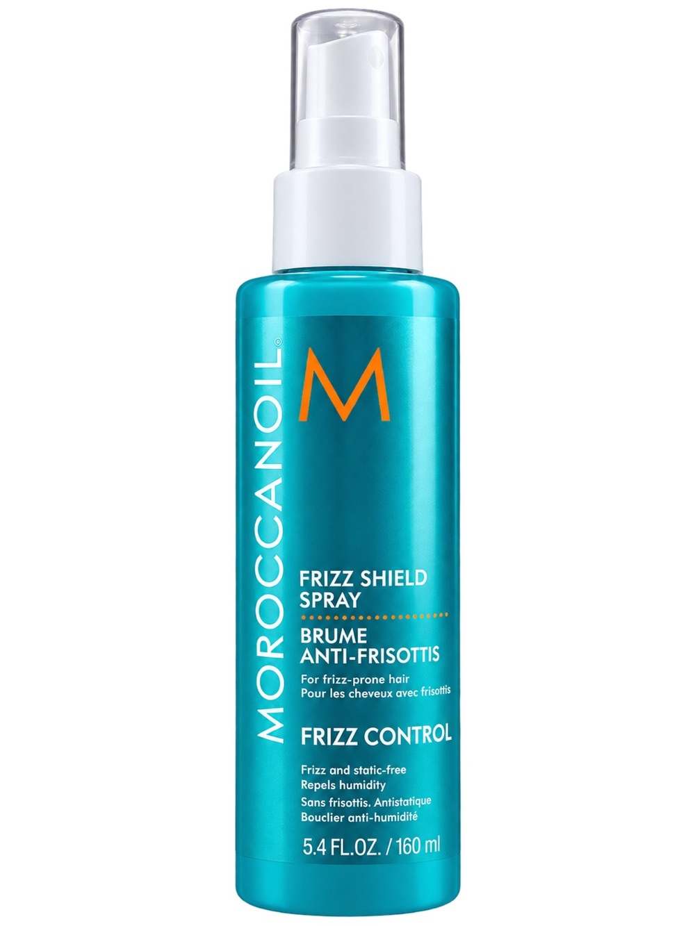 Moroccanoil Turquoise and Orange Frizz Control Spray